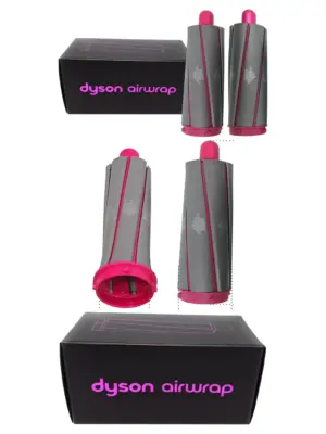 Dyson Airwrap Styler 40mm Short Barrels – Nickel & Fuchsia