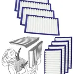 Dyson DC02 Washable H‑Level Blue Filters – 4 Pack