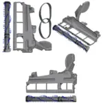 Dyson DC04/DC07/DC14 Soleplate Cover, Brushroll Bar & Drive Belts