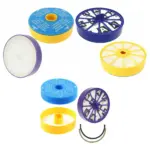 Dyson DC07 Filter Set + Seal Kit – Washable HEPA Pre/Post Motor Filter
