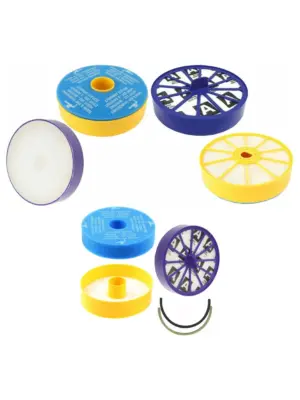 Dyson DC07 Filter Set + Seal Kit – Washable HEPA Pre/Post Motor Filter