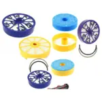 Dyson DC07 HEPA Filter Kit – Washable Pre/Post Motor, Brushroll & Belt