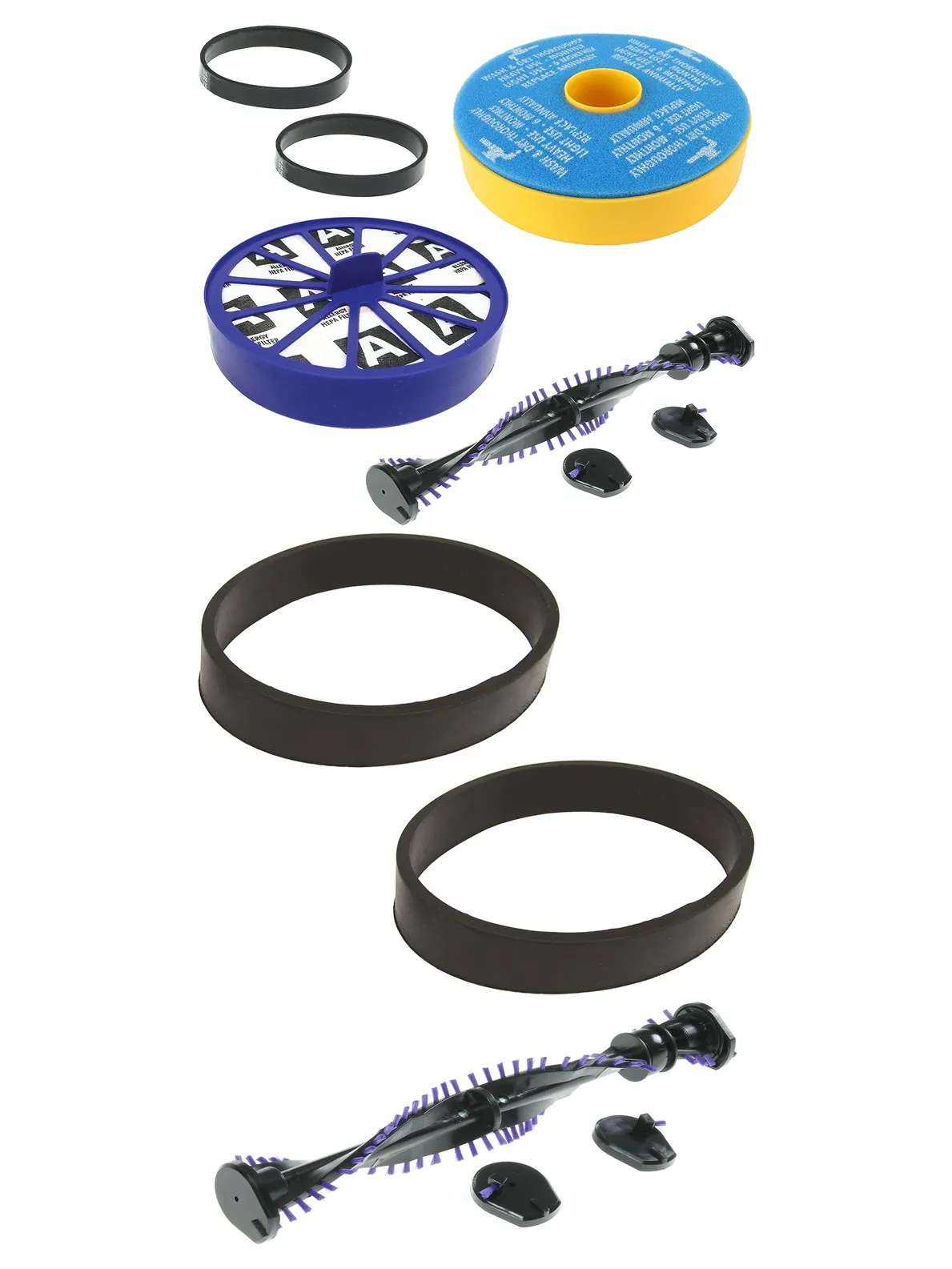 Dyson DC07 HEPA Filter Set – Pre/Post Motor Filters, Brush Bar & Belts
