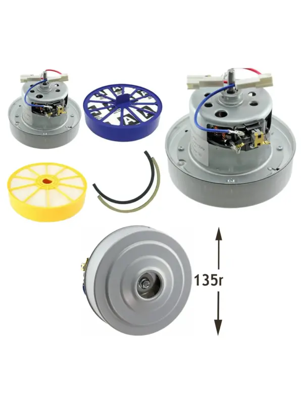 Dyson DC07 Motor and Filter Kit Washable HEPA Pre and Post Seal TOC