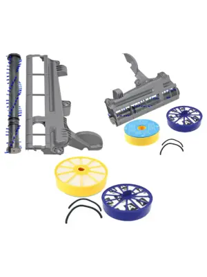 Dyson DC14 Brush Roll & Filter Kit - Washable HEPA Pre/Post Motor Seal