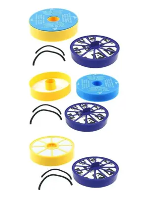 Dyson DC14 HEPA Filter Set with Washable Pre/Post Motor Filters & Seal