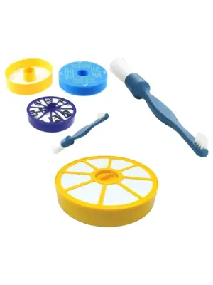 Dyson DC14 Vacuum Filter Set Washable HEPA Pre and Post Allergy Brush