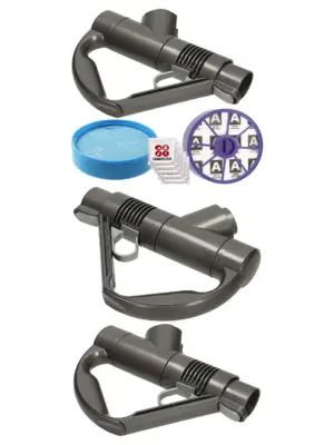 Dyson DC19/DC19T2 Vacuum Wand Handle with Pre-Post Motor Filter