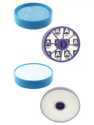 Dyson DC19-DC21 Motor Filter Set – HEPA Pre & Post Replacement