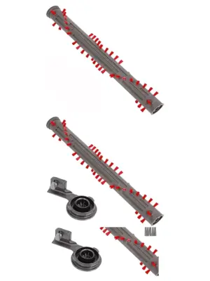 Dyson DC24/ DC24i Replacement Brush Bar Kit – Genuine Roller & End Cap