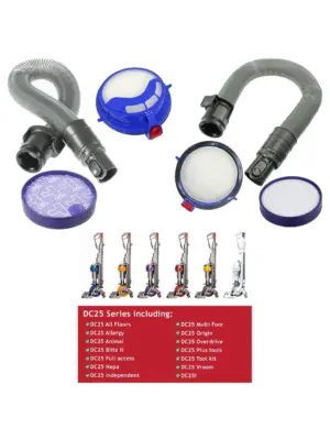 Dyson DC25/DC25i Hose Filter Kit with Pre & Post Motor HEPA Filters