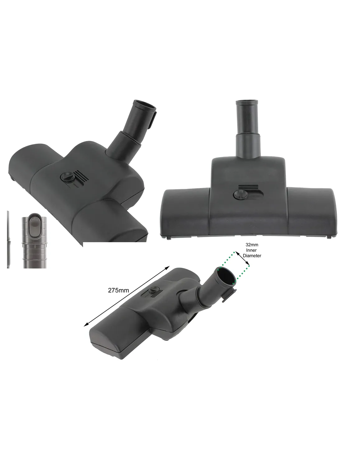 Dyson DC29/DC33 Wide Turbo Brush Replacement - Floor Cleaning Bar