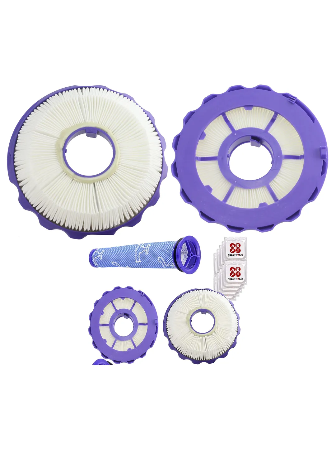 Dyson DC40 Motor Filters (Pre & Post) with Freshener - Replacement Set