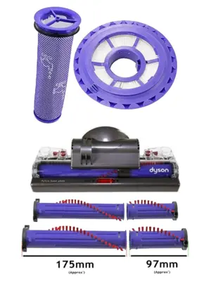 Dyson DC41 Vacuum Brush Roll + HEPA Pre & Post Filters