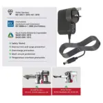 Dyson DC43H & DC56 Vacuum Battery Charger Cable – Power Plug