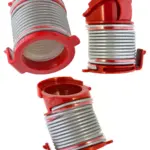 Dyson DC50 Short Internal Vacuum Hose – Silver/Red