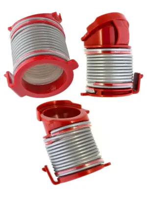 Dyson DC50 Short Internal Vacuum Hose – Silver/Red