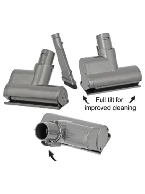 Dyson DC58/DC62 Mini Turbine Motor with Crevice Brush - Vacuum Upgrade