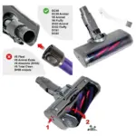 Dyson DC59 Animal Vacuum Motorhead Turbine Floor Brush - 949852-05