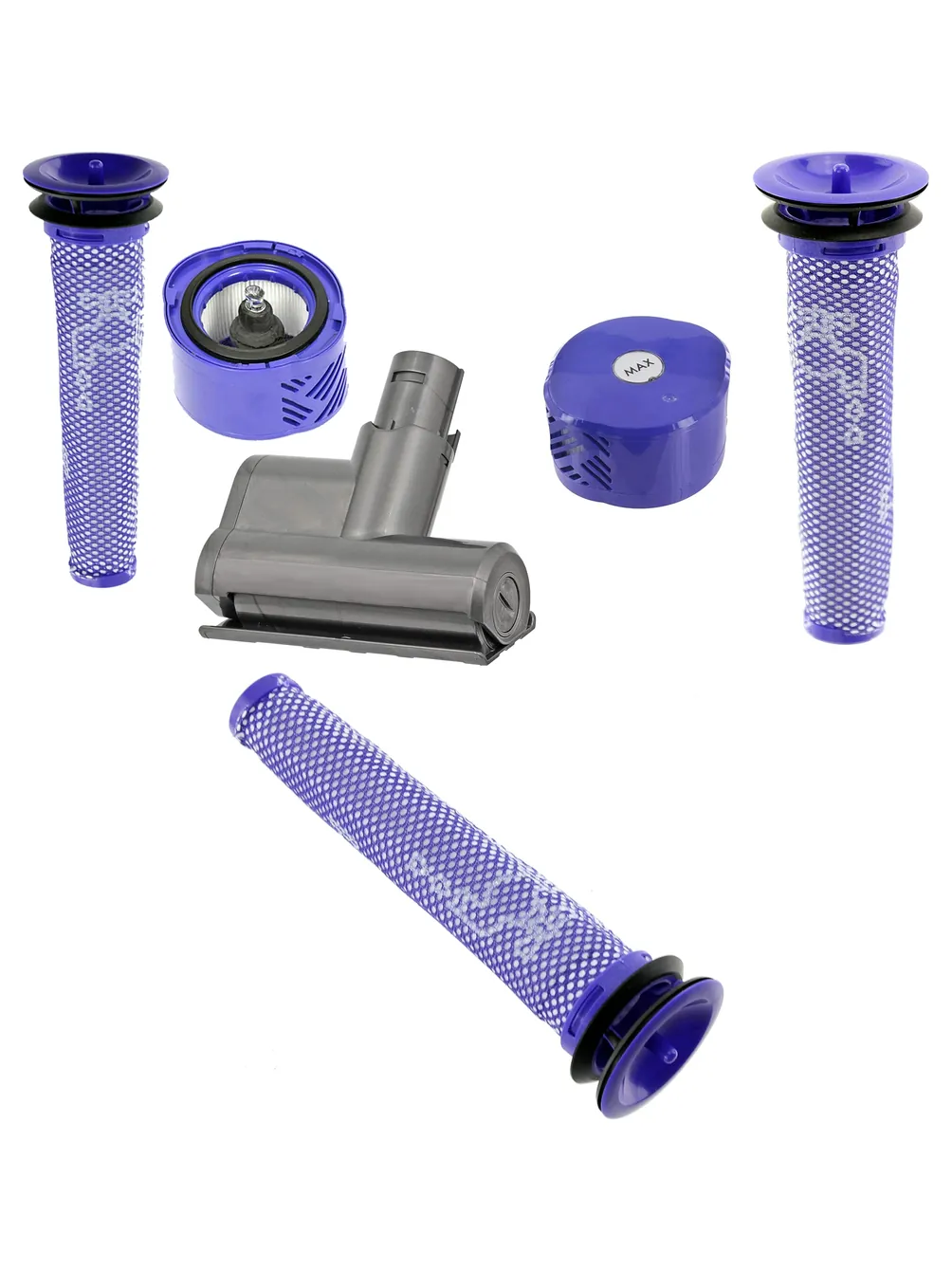 Dyson DC59 Motor Filter Replacement Kit with Mini Turbine Tool