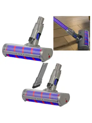 Dyson DC59/V6 Soft Roller Floor Brush + Dusting & Crevice Tool Set