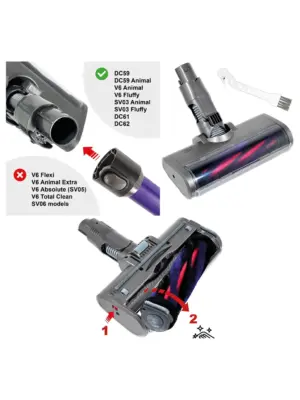 Dyson DC61/DC62 Vacuum Floor Brush Motorhead Turbine Head 949852-05