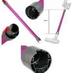 Dyson Fuchsia Cordless Vacuum with Rod Wand – V7, V8, V10, SV11