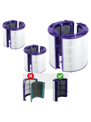 Dyson HEPA Replacement Filter for TP06/HP06/PH01/PH02 – Pack of 2