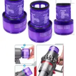 Dyson HEPA Vacuum Filters for V12/V20/V30 Washable Reusable Pack of 2