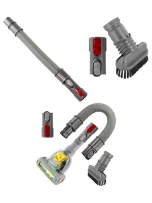 Dyson Mini Turbine Brush with Hose, Dirt Brush & Adapter for CY22/23