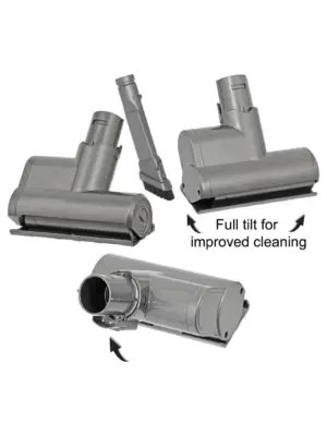 Dyson Mini Turbine Motorized Brush + Crevice Tool for SV03‑SV06
