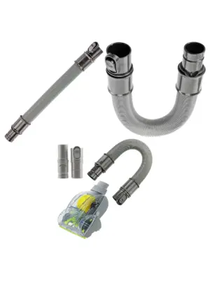 Dyson Mini Turbo Brush with Extension Hose - Powerful Vacuum Accessory