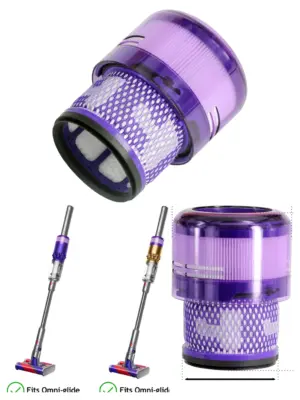 Dyson Omni-Glide SV19 Cordless Vacuum with Washable Filter & Plus Kit