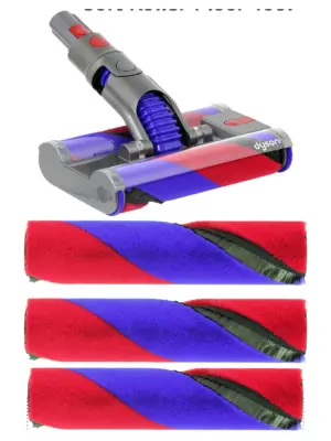 Dyson Omni-Glide SV19 Soft Roller Brush Bar Kit – 2 Replacements