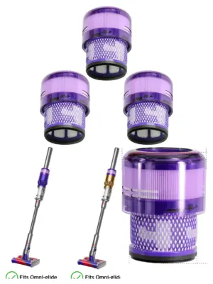 Dyson Omni Glide SV19 Vacuum Cleaner with Washable Filter Pack of 3