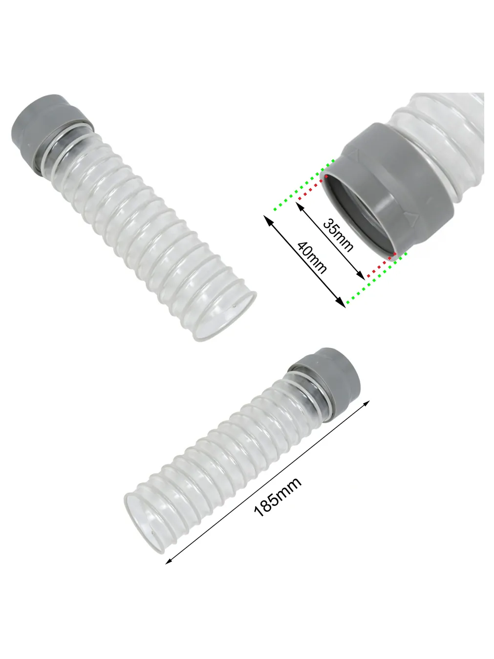 Dyson Replacement Short Internal Hose for DC04, DC07, DC14 & DC33