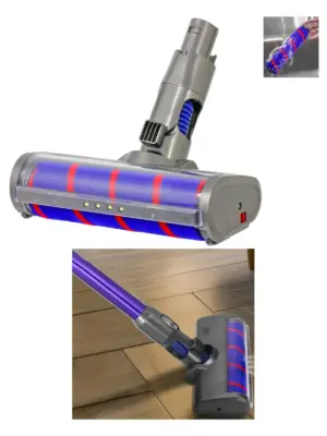 Dyson Soft Roller Brush for Hard Floors – Turbine Tool for SV03/04/06