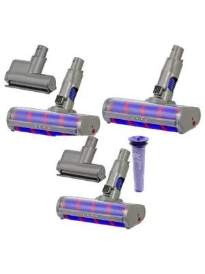 Dyson Soft Roller Brush & Turbine Kit + Filter – fits SV03/04/06