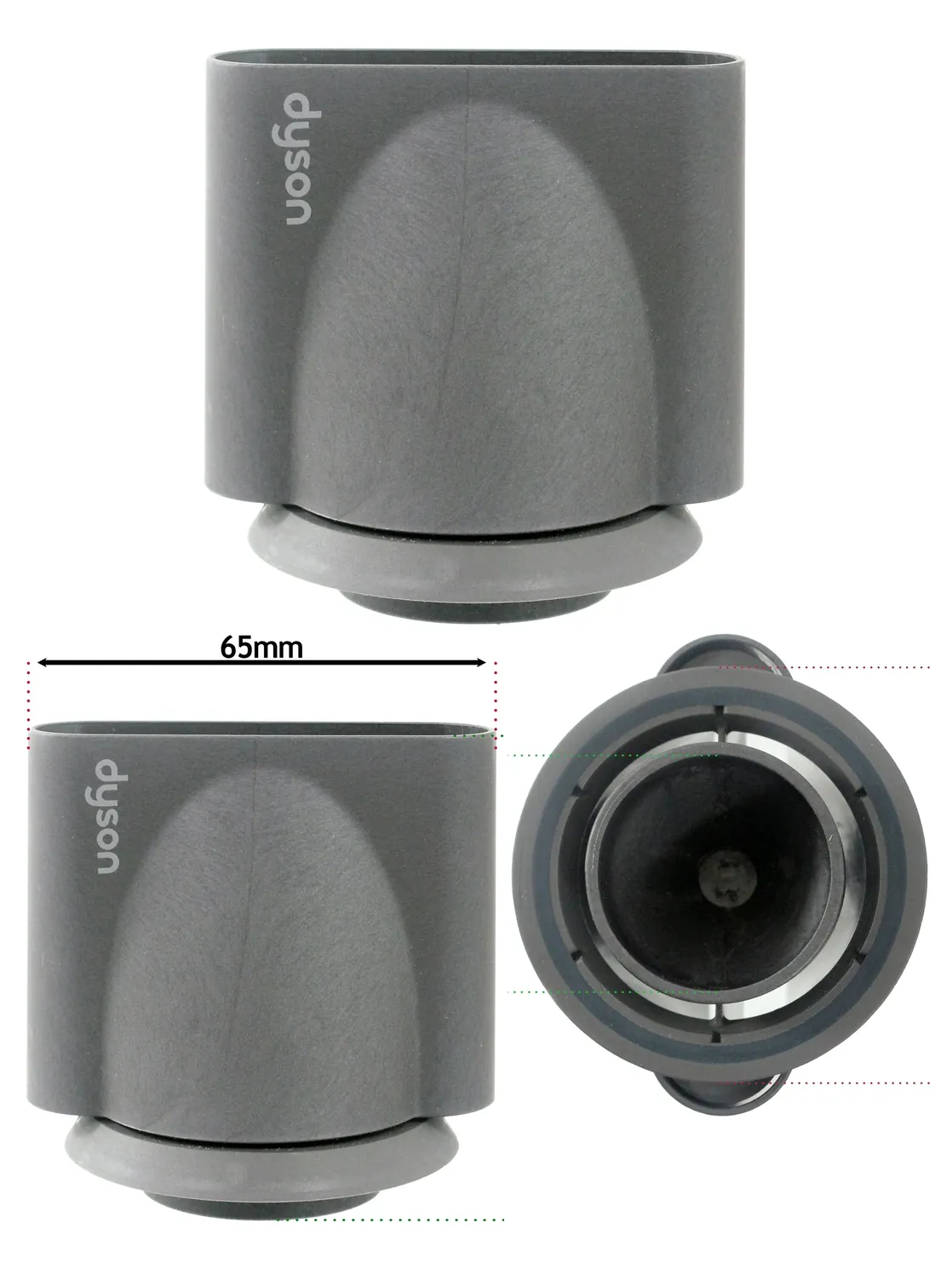 Dyson Supersonic Hair Dryer Magnetic Smoothing Nozzle Quick Attach