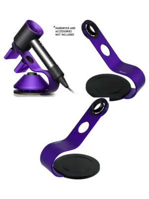 Dyson Supersonic Hair Dryer Magnetic Stand – Purple Display Base