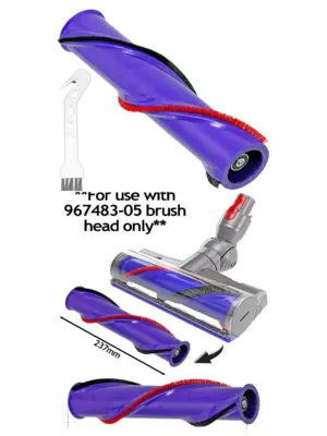 Dyson V10 SV12 237mm Brush Roll Replacement Bar for Cordless Vacuum