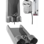 Dyson V10 SV12 Charging Cable with UK Plug & Wall‑Mount Dock