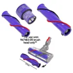 Dyson V10 SV12 Compatible Brush Roll & Washable Filter – 237mm