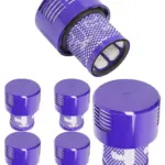 Dyson V10 SV12 Replacement Filter Set – Blue, 4-Pack