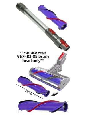 Dyson V10/V11 Brush Roll Bar with Telescopic Extension Wand