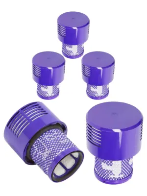 Dyson V10/V11 Replacement Cyclone Filter – Blue 3‑Pack