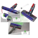 Dyson V10/V11/V12/V14 Hard Floor Brush & Roller with Laser for Vacuum