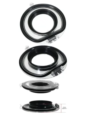 Dyson V10/V11 Vacuum Bin Lid 8" Dust Container Replacement 969509-01