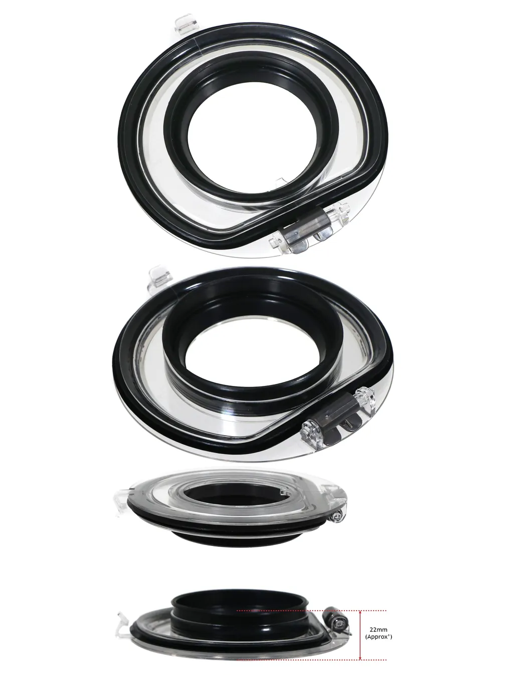 Dyson V10/V11 Vacuum Bin Lid 8" Dust Container Replacement 969509-01