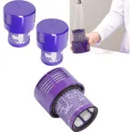 Dyson V10/V12 Cordless Vacuum Replacement Filter - Blue, 2-Pack